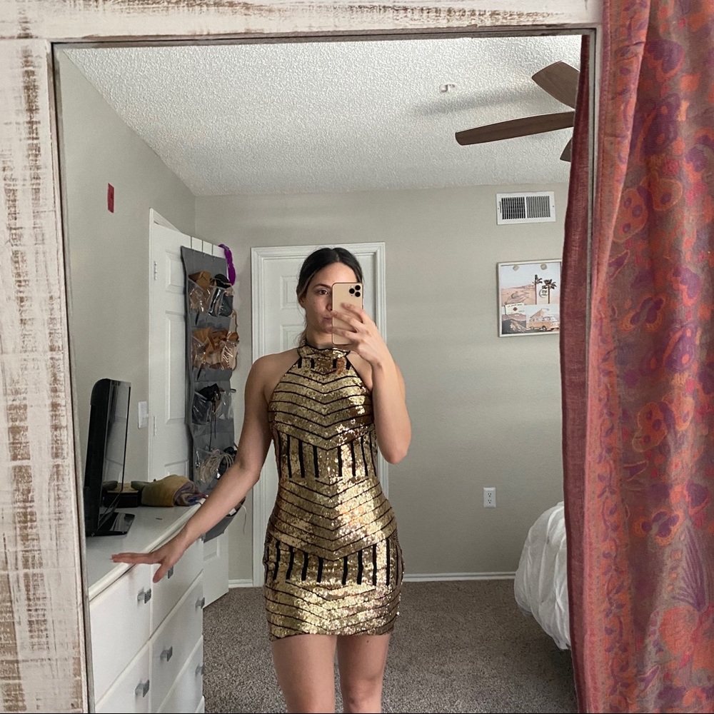 Fashion Nova sequin dress